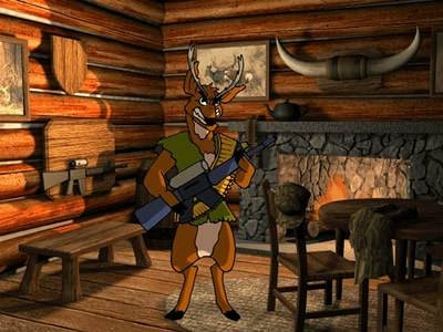 Скриншот из игры Deer Avenger