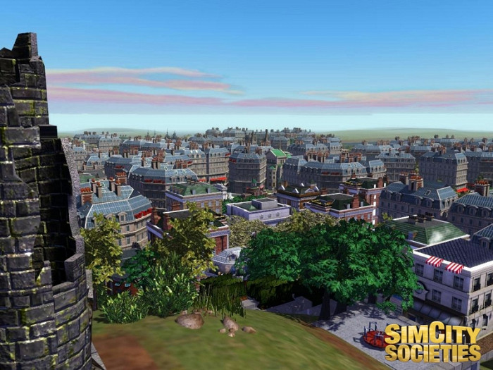 Скриншот из игры SimCity Societies