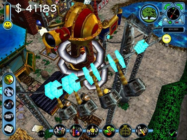 Скриншот из игры SimCoaster