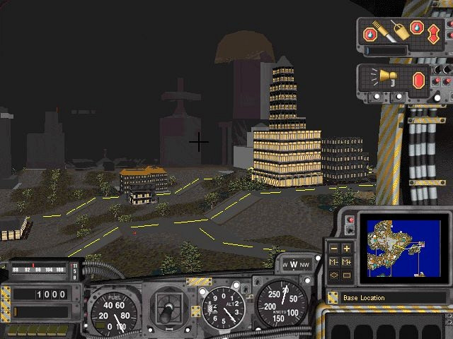 Скриншот из игры SimCopter