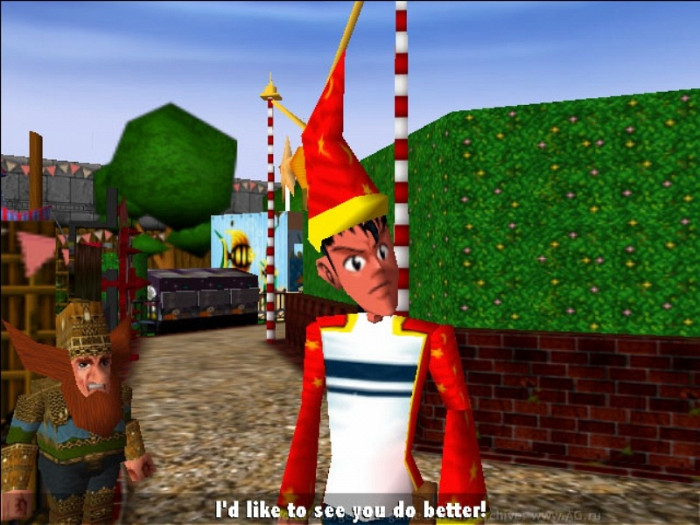 Скриншот из игры Simon the Sorcerer 3D