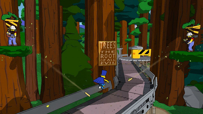Скриншот из игры Simpsons Game, The