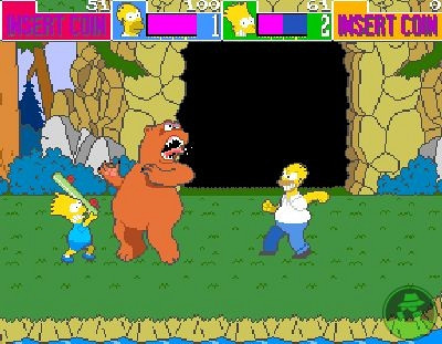 Скриншот из игры Simpsons, The