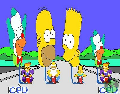 Скриншот из игры Simpsons, The
