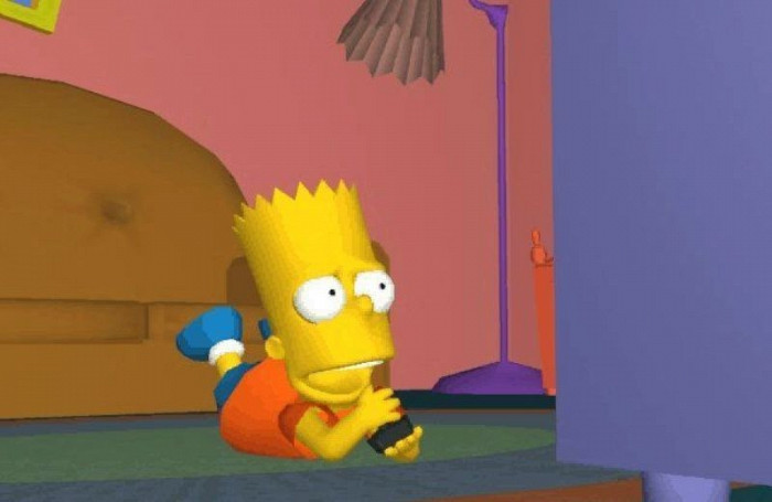 Скриншот из игры Simpsons: Road Rage, The