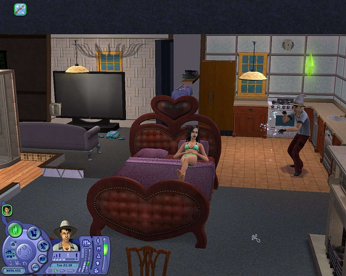Скриншот из игры Sims 2: Apartment Life, The
