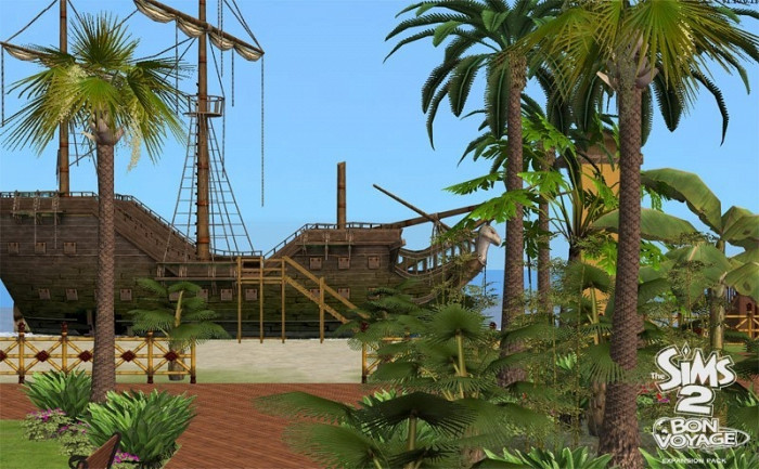 Скриншот из игры Sims 2: Bon Voyage