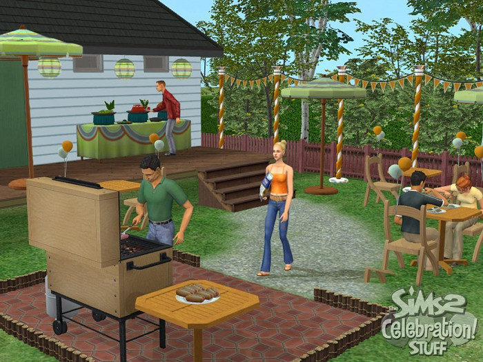 Скриншот из игры Sims 2: Celebration! Stuff, The