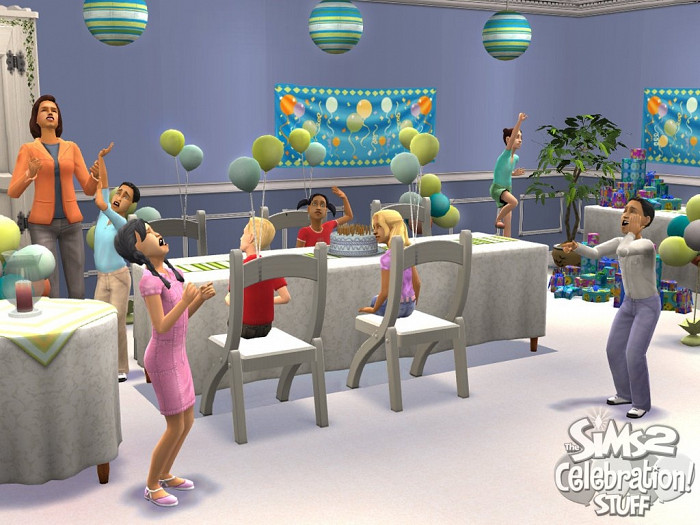 Скриншот из игры Sims 2: Celebration! Stuff, The