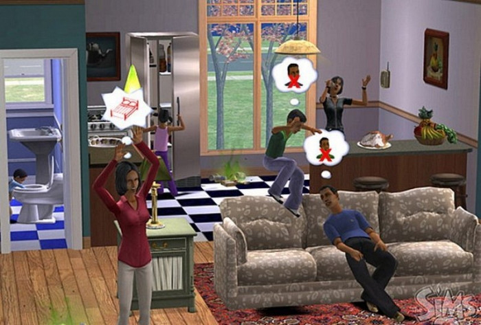 Скриншот из игры Sims 2: Deluxe, The