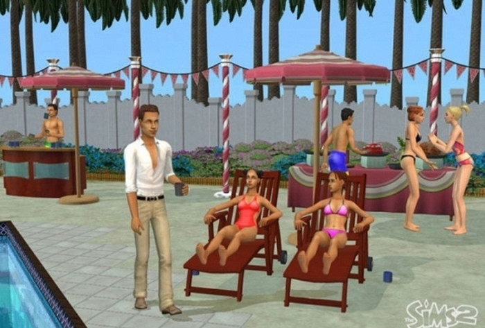 Скриншот из игры Sims 2: Deluxe, The