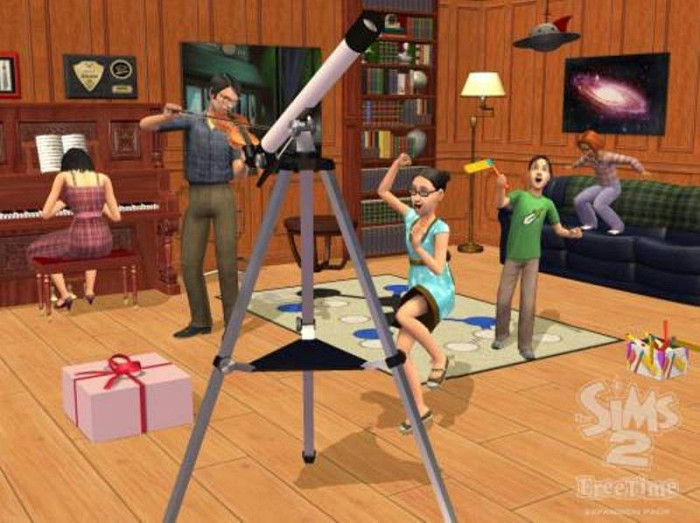 Скриншот из игры Sims 2: FreeTime, The