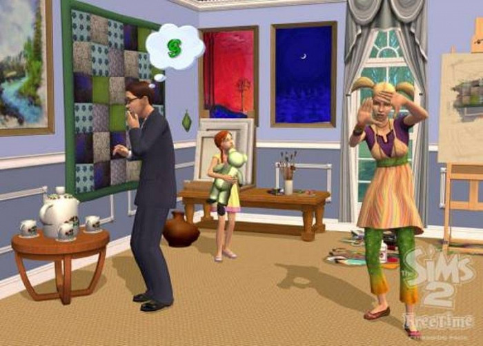 Скриншот из игры Sims 2: FreeTime, The