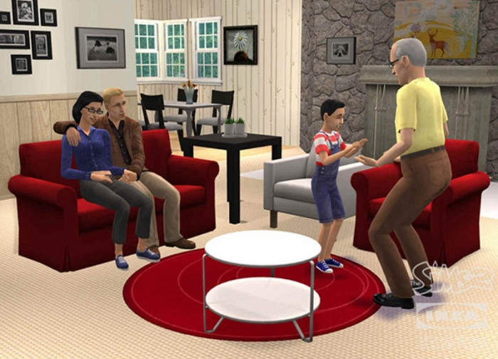 Скриншот из игры Sims 2: Ikea Home Stuff, The