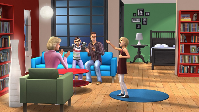 Скриншот из игры Sims 2: Ikea Home Stuff, The