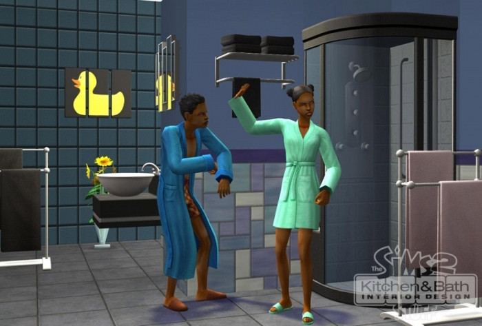 Скриншот из игры Sims 2: Kitchen & Bath Interior Design Stuff, The