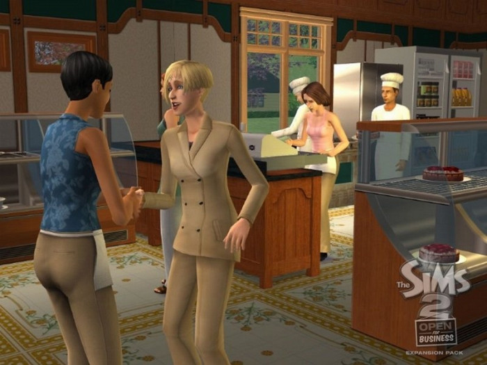 Скриншот из игры Sims 2: Open for Business, The