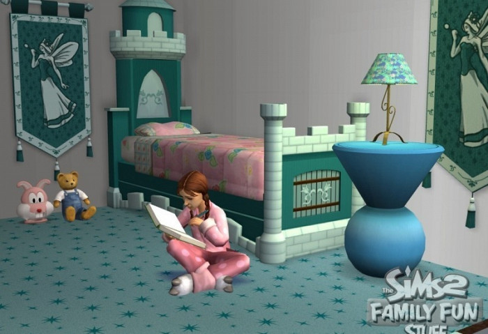 Скриншот из игры Sims 2: Family Fun Stuff, The