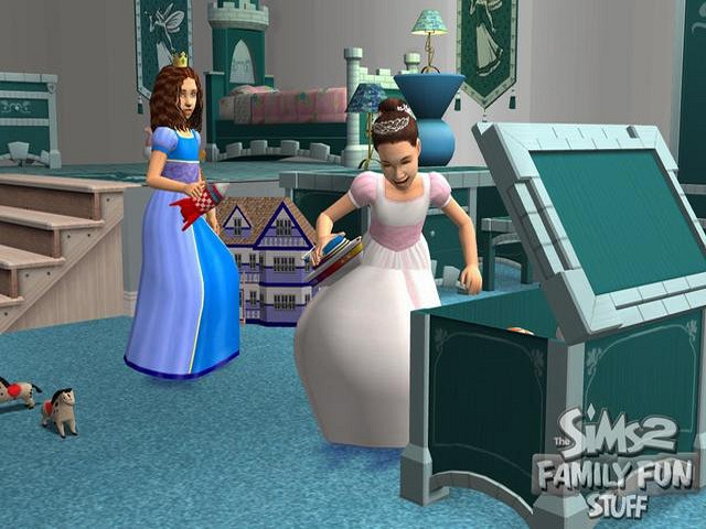Скриншот из игры Sims 2: Family Fun Stuff, The