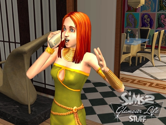 Скриншот из игры Sims 2: Glamour Life Stuff, The