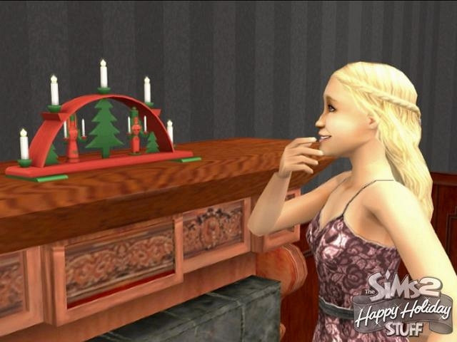 Скриншот из игры Sims 2: Happy Holiday Stuff, The