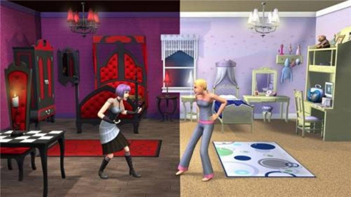 Скриншот из игры Sims 2: Teen Style Stuff, The