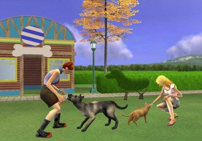 Скриншот из игры Sims 2: Pets, The