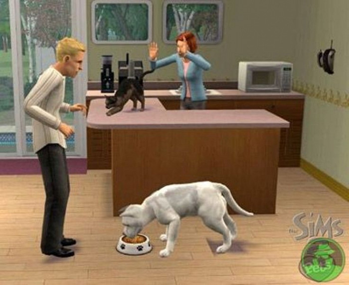 Скриншот из игры Sims 2: Pets, The