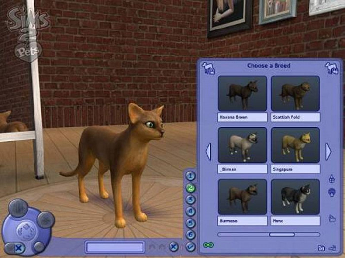 Скриншот из игры Sims 2: Pets, The