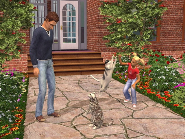 Скриншот из игры Sims 2: Pets, The