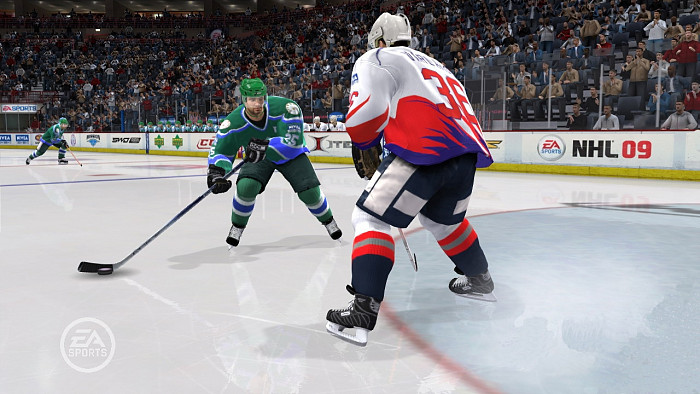 Скриншот из игры NHL 09