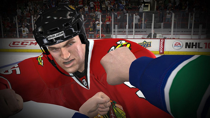 Скриншот из игры NHL 10