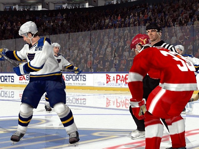 Скриншот из игры NHL 2001