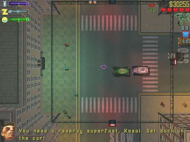 Скриншот из игры Grand Theft Auto 2