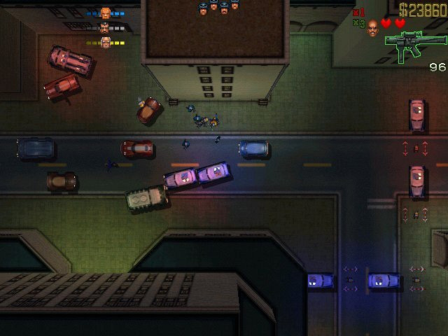 Скриншот из игры Grand Theft Auto 2