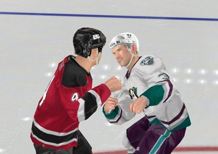 Скриншот из игры NHL 2004