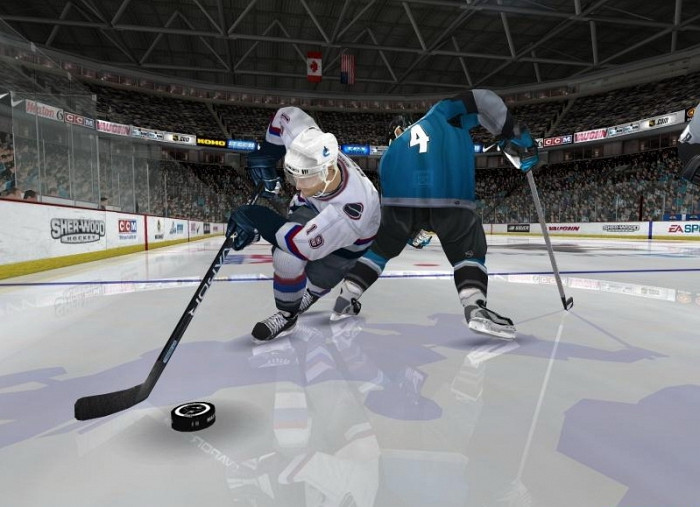 Скриншот из игры NHL 2005