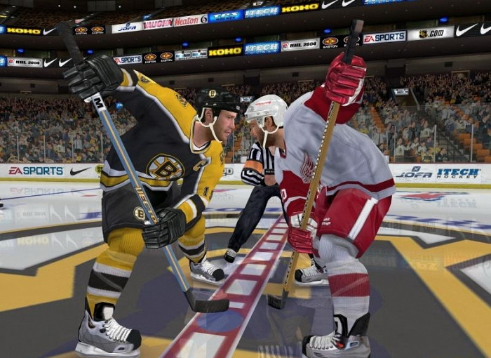 Скриншот из игры NHL 2005