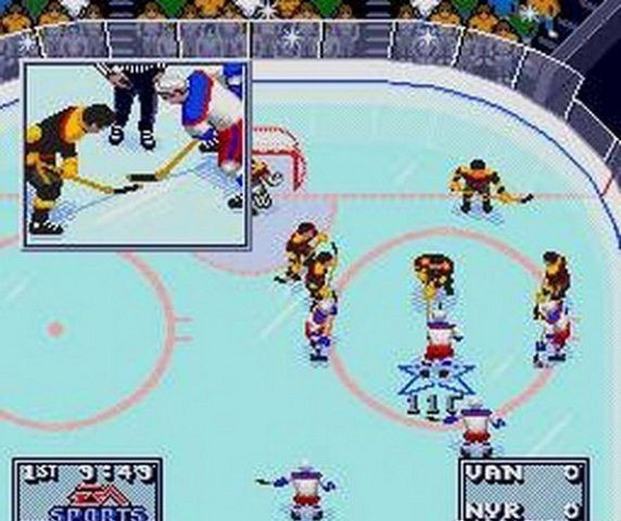 Обложка игры NHL Hockey '95