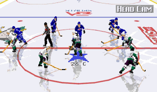 Скриншот из игры NHL Hockey '96