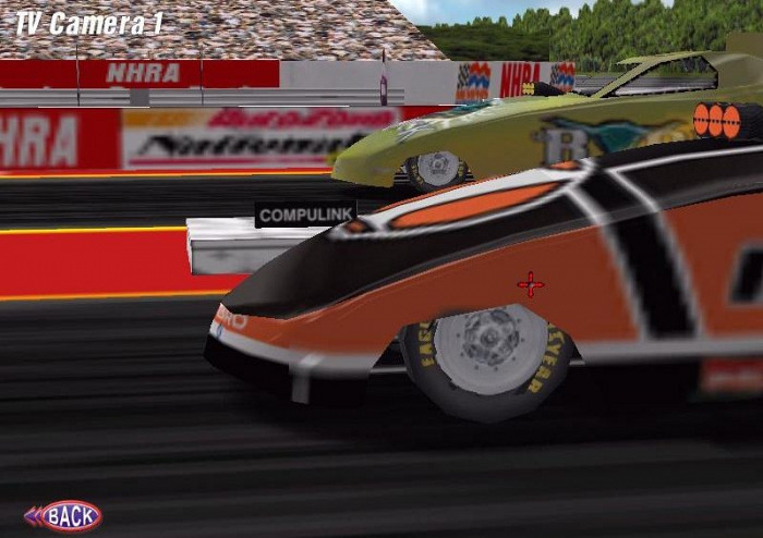 Скриншот из игры NHRA Drag Racing Main Event