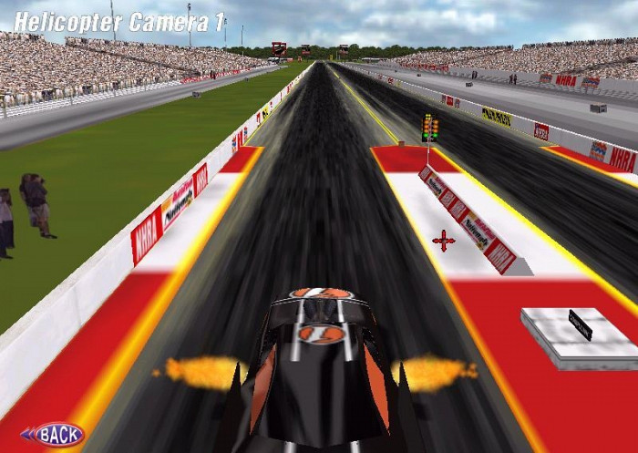 Скриншот из игры NHRA Drag Racing Main Event