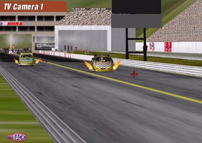 Скриншот из игры NHRA Drag Racing Main Event