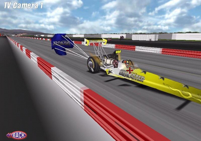 Скриншот из игры NHRA Drag Racing Main Event