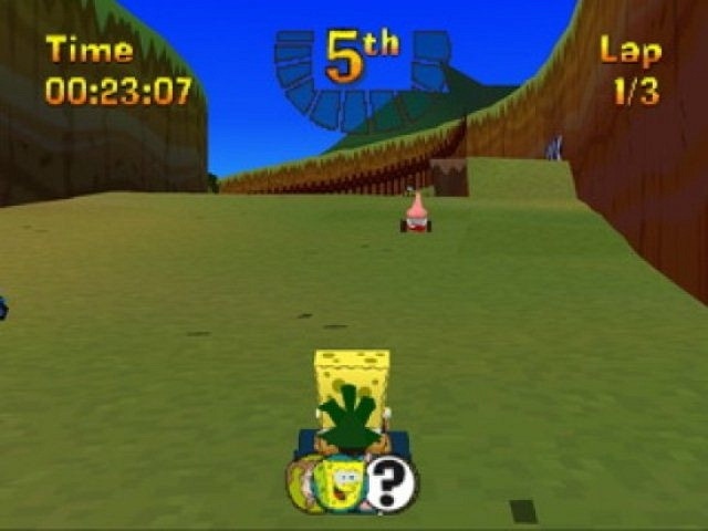 Скриншот из игры NickToons Racing