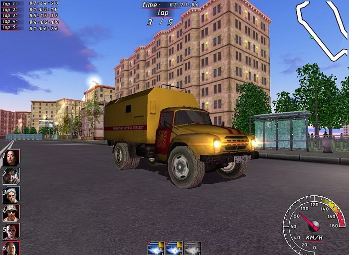 Скриншот из игры Night Watch Racing