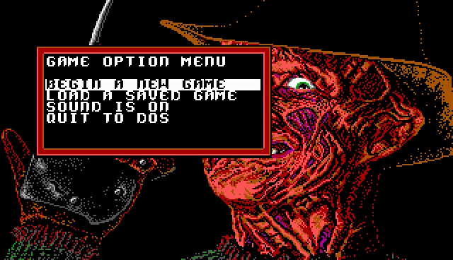 Скриншот из игры Nightmare on Elm Street
