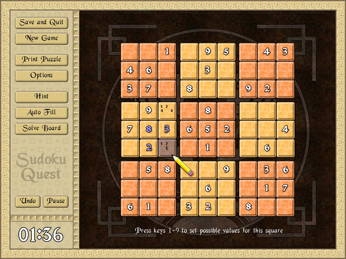 Скриншот из игры Ninja Brain Workout