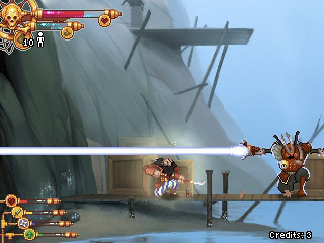 Скриншот из игры Ninja Loves Pirate