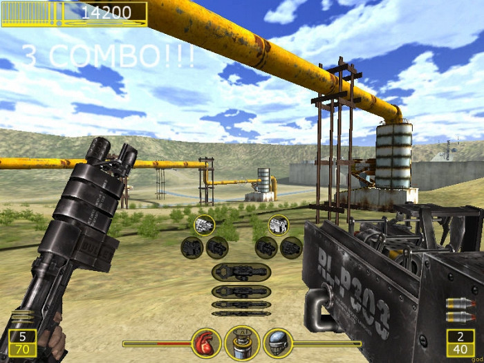 Скриншот из игры Nitro Family